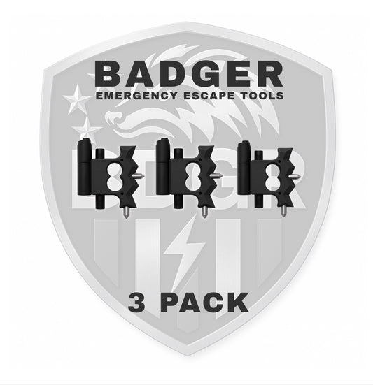 Family BADGER 3-Pack — Family Emergency Escape Pack